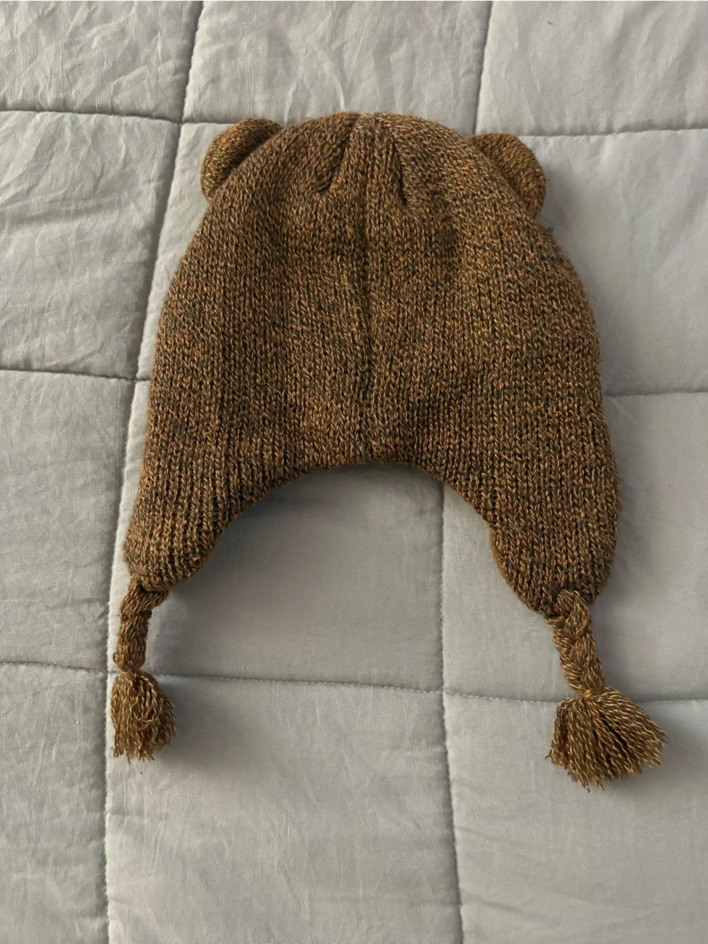 Carter’s Bear fleece lined hat for toddlers